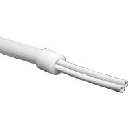 tubing syringe tubing, asepsis style (polyurethane) 2-hole, coiled. 007-736 gray $4.