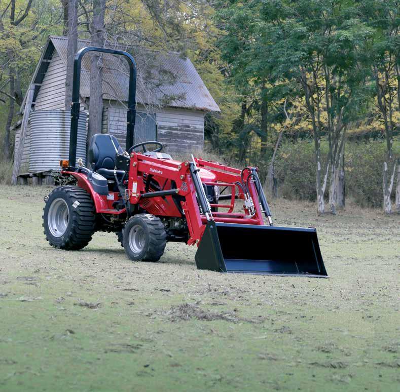 emax 25 HST GET MORE DONE IN LESS TIME DESIGNED TO MAINTAIN 1-5 ACRE PLOTS Trailerable Tractor Loader-Backhoe weight of less than 2 tonnes perfect for landscape gardeners