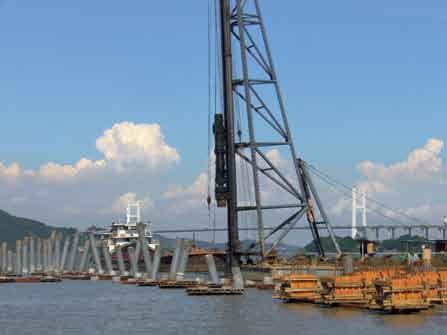 ICP Piles used at the Nansha Maritime Safety Department Jetty, China FY 2011 was a challenging year for the Industry Division.