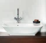 Our collection includes wash basins that can be installed on the wall or on top of