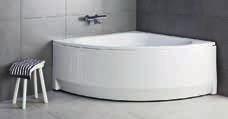 Durable (10 15 years) + Easy to turn + Makes water feel warmer longer IDO bathtub range provides free-standing as well as builtin bathtubs and the shape can be chosen according to style and