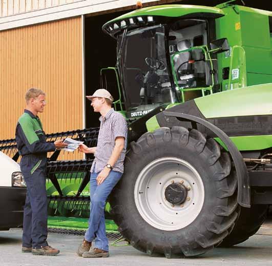 Please contact your DEUTZ-FAHR dealer he will be pleased to answer your ques tions: This printed material is designed for international use.