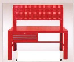 DRAWERS Bench Size: 1500x700x1500mm (LxWxH) Back Panel Size: