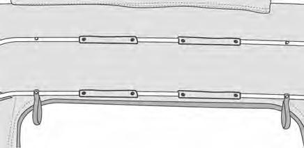 Locate the Tailgate Bar set aside in Step One. The bar has a C shaped channel, when viewed from the end.