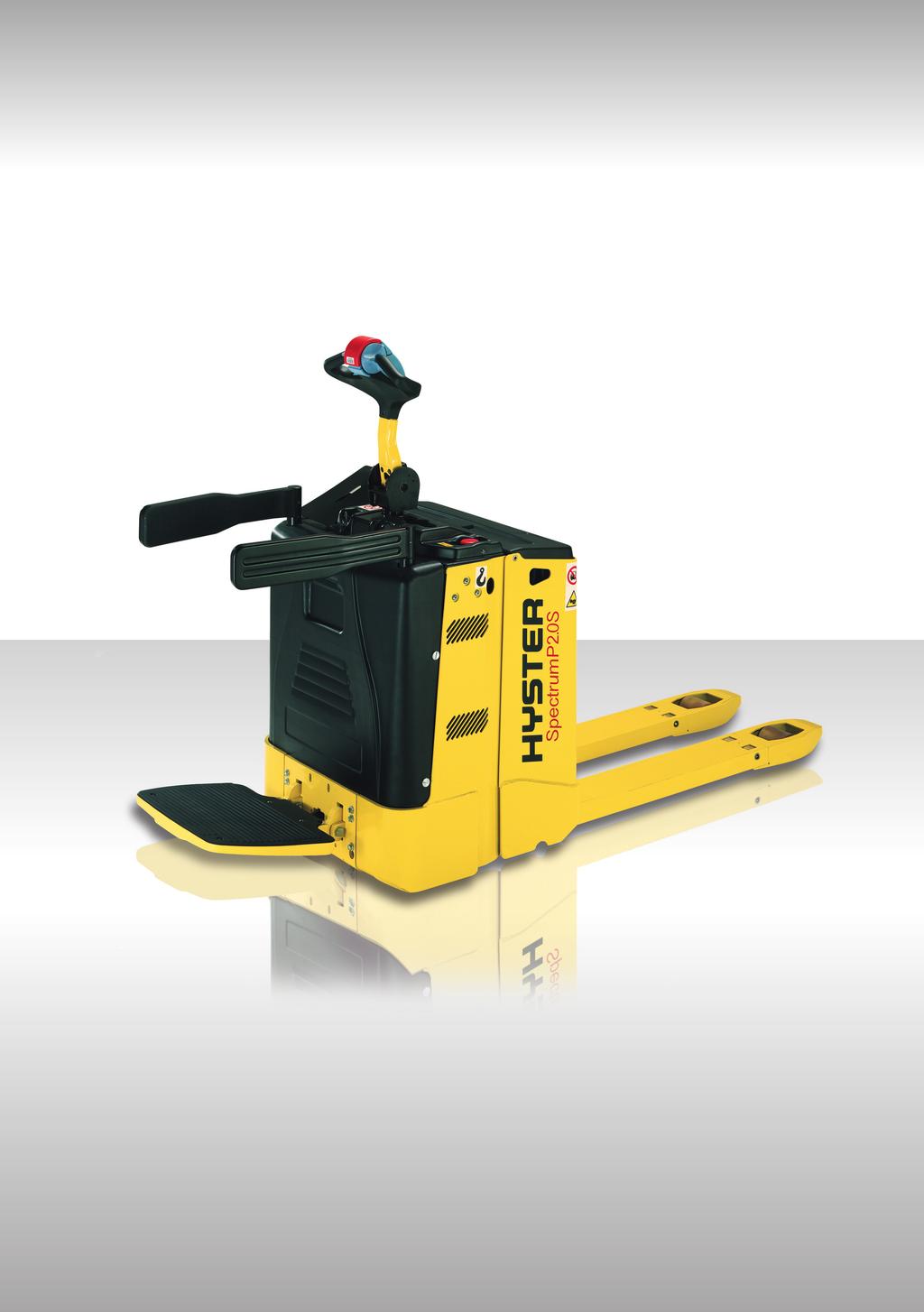 Powered pallet truck with