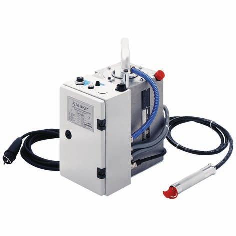 Available either with 3-phase motor or with AC motor EHP 2 Electro hydraulic drive units, 700 bar Compact design, lightweight Available either with 3-phase motor or with AC motor High-pressure hose,