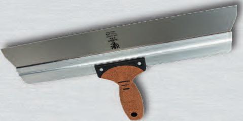 Aluminium back Straight Cork Handle Stainless Steel Blade 7 inch 170 mm