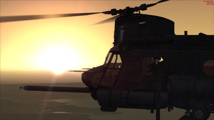 Test of Boeing MH-47G Chinook Produced by Area-51 Simulations The Boeing MH-47G is a part of the Boeing CH-47 family which is a twin engine, tandem rotor, heavylift helicopter originally built by