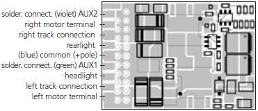 and Aux4 transistor connections.