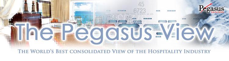 JULY 2009 REPORT: THE HOTEL INDUSTRY IS NOT OUT OF THE WOODS YET LAUNCH OF THE PEGASUS VIEW Pegasus Solutions, the world s largest single processor of electronic hotel transactions, will begin