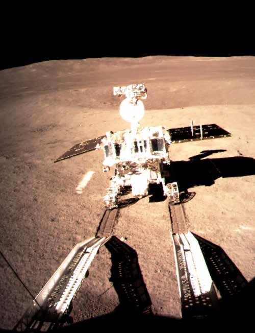 SCIENCE CHINA REACHES THE MOON CHINA has successfully landed a spacecraft on the far side of the moon. The Chang e-4 ( chang ee 4) spacecraft touched down on the lunar surface on 3rd January.