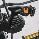 Deere dual-joystick controls require significantly less wrist motion to articulate