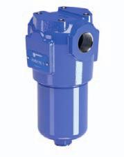 High Pressure Filters are available with threaded, flanged or manifold connections which are directly integrated into circuit control blocks / manifolds.