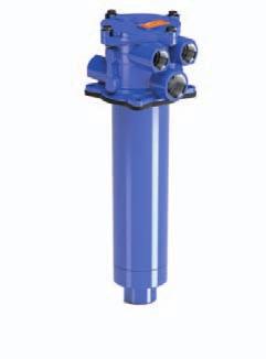 A percentage of the fluid that returns to tank is filtered by the return line filter, this is usually an absolute rated filter. This fluid is then returned to the transmission charge pump.