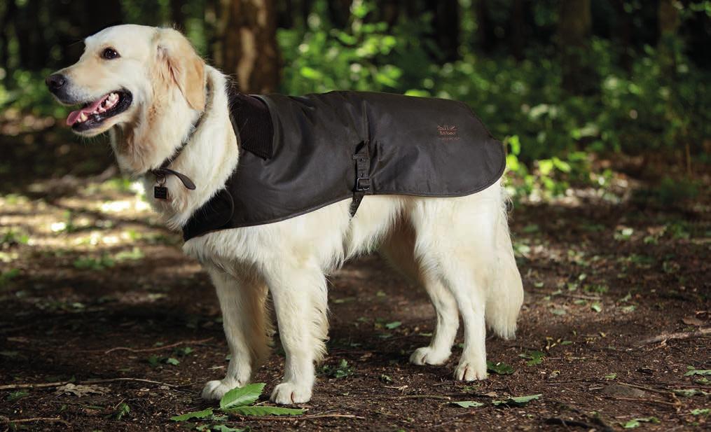 barbour land rover wax dog coat sand