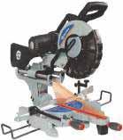 CORDED SAWS 12" DOUBLE BEVEL SLIDING COMPOUND MITER SAW Integrated XPS cross cut positioning system provides adjustment-free cut line indication for better accuracy and visibility Powerful 15 amp