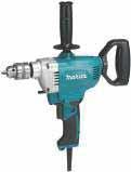 1/2" MAGNUM DRILLS Trigger speed control with reversing Heavy-duty industrial chuck and 8' 3-wire cord Exclusive brush cartridge system changes brushes in less than one minute Includes: Side handle