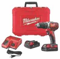 CORDLESS POWER ACCESSORIES 1/2" CORDLESS HAMMER DRILL/DRIVER Battery protection system provides over-discharge, temperature and circuit protection for enhanced performance, battery cycle life and