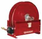 HOSE REELS REELS CONTRIBUTE TO AN IMPROVED WORK ENVIRONMENT WHICH SAVES TIME, & MONEY Standard features Include: Durable, corrosion-resistant powder coat paint Heavy-duty, reinforced steel stampings