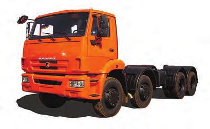 KAMAZ products Concrete mixer V=8-9 m p.7-7 Lift vehicles Autohydraulic hoist truck H=50 m p.87 Mobile crane Payload - 40 tn p.87 Weights and loads / engine type Chassis curb weight, kg 895.