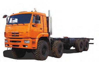 KAMAZ-6560 8x8. (K840) chassis Application Fire-fighting Airfield crash truck V=. m p.80-8 Lift vehicles Mobile crane Payload 50 tn p.