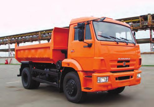 KAMAZ-650 dump truck with