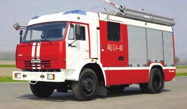 455 Ladder truck Height 0-60 m Emergency / rescue vehicle Airfield crash truck Gas-water extinction truck Combined extinction truck Pump-hose vehicle Standard package: loader crane, searchlights,