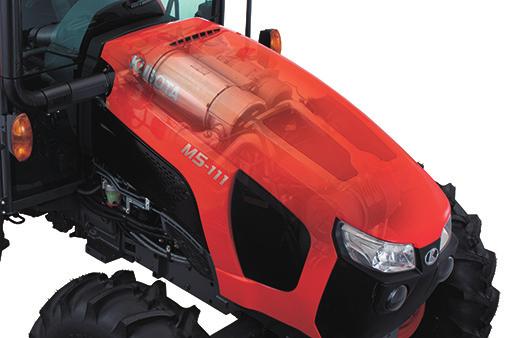 Kubota Clean Diesel Solution (K-CDS) Kubota engines offer clean performance that exceeds even the latest emissions standards, thanks to the latest advances in clean-engine technology.