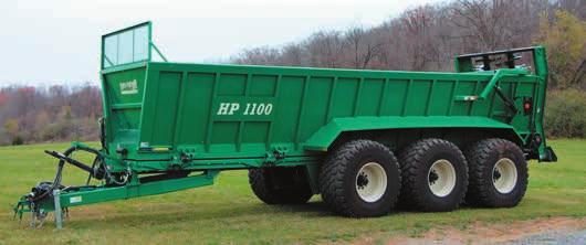 jack Built on a GEA chassis, this 1,100 bushel spreader is ready to work!