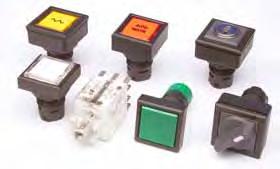 Pushbuttons & Indicators 6 Series Components General Description The 6 Series offers the user components with an attractive appearance and a small panel footprint.