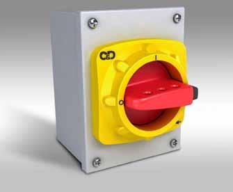 Enclosed Switchgear General Description Switchgear housed in mild steel enclosures provides the user with a robust and cost effective assembly along with the added features offered by the i-switch