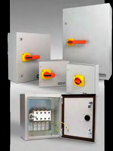 Enclosed Switchgear General Description Supplied in hinged lid grey powder coated sheet steel enclosures, these IP4 sealed assemblies are eminently suitable for most indoor industrial applications.