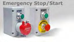 Control Stations Die-cast Aluminium Contd. IP65 EPO - Emergency Stop/Start Catalogue No. EPOH/K/F5/MG/CO HD Catalogue No. EPOH/K/F5/MG/CO Actuator Guard Legend Contacts Dims.