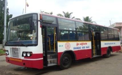 KSRTC City Buses in Tumkur City