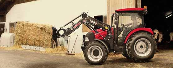 easy coupling and decoupling of the loader. Farmall 55-75 A tractors are equipped as standard with a 540rpm PTO.