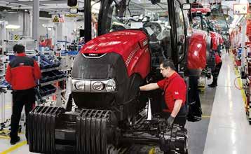 Home to the Case IH European headquarters, the St Valentin plant relies on the passion and expertise of our engineers and production