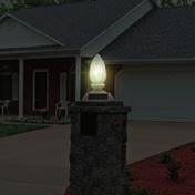 progressive SOLAR SPOTLIGHT The Progressive solar spotlight is ideal for accenting shrubs, signs, or architectural features of your home.