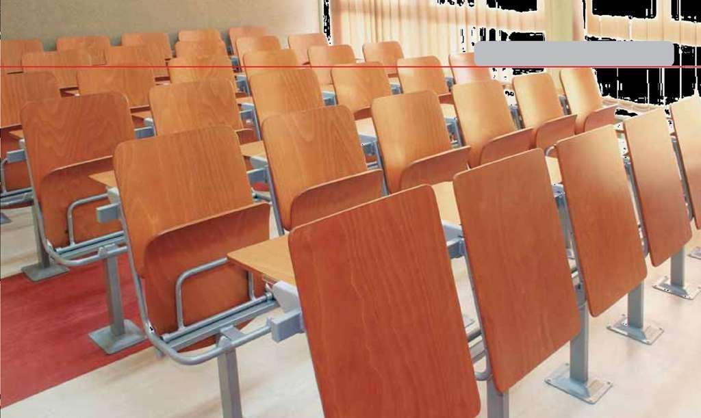 THEATER / AUDITORIUM Model 70010 Typical application: Lecture rooms, conference rooms, training centers, sports and entertainment arenas Preferred floor shape: Flat, stepped or sloping floor,