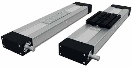 CTJ Linear Unit CTJ The CTJ series includes linear units with a toothed belt drive and two parallel, integrated, zero-backlash rail guides.
