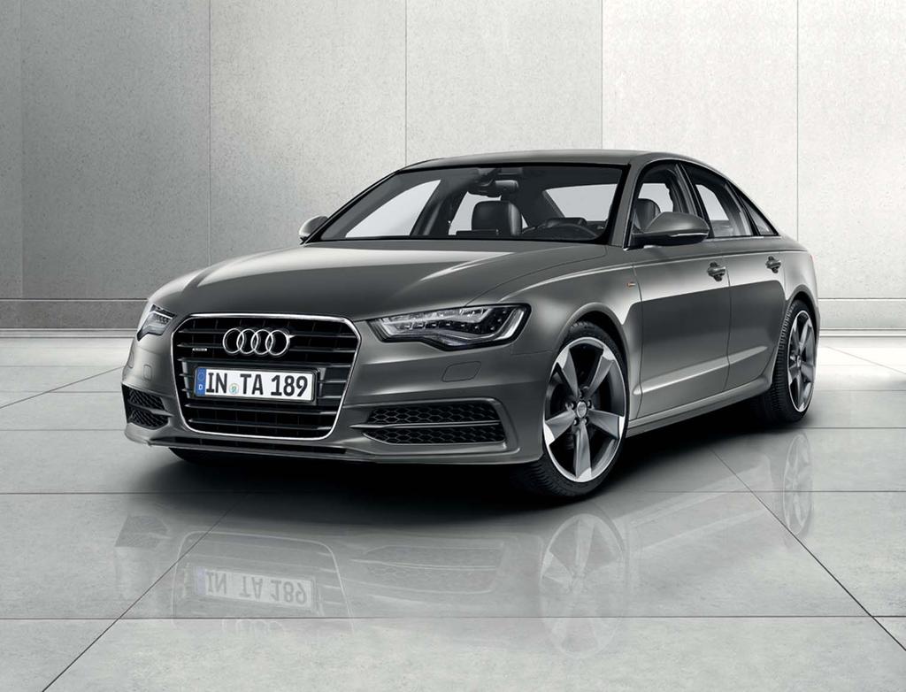 Driving innovation. The next generation Audi A6. The new Audi A6 is the sporty business sedan. The defined styling and taut modelled surfaces of its exterior create its sporty, muscular appearance.
