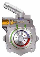 Running gear Steering pump Volume-flow controlled vane steering pump The volume-flow controlled vane steering pumps as used previously in the Audi A4 08 are also used in all models which do not have