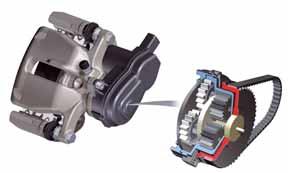 Running gear Brake system Electromechanical parking brake The electromechanical parking brake EPB used in the Audi Q5 is designed and functions in the same way as the