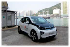 road-side air quality HK Electric started deploying EVs in