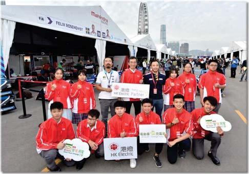 of Formula E Chance for the young ambassadors to