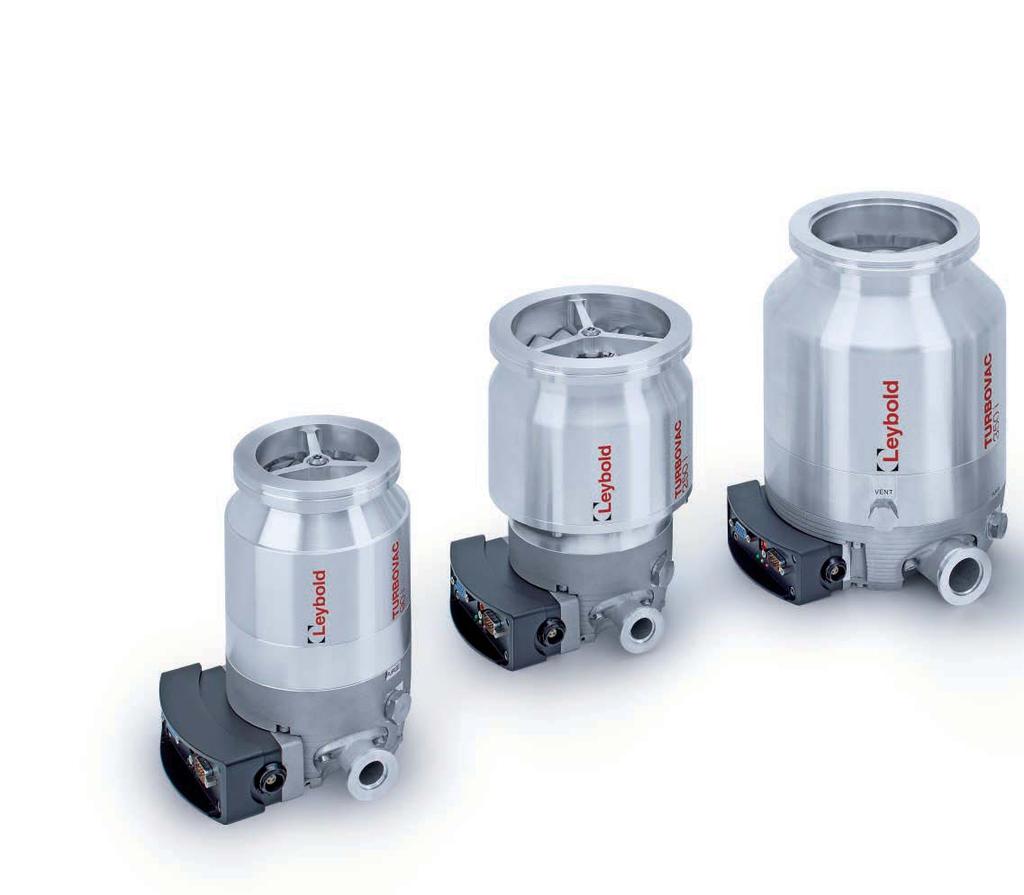 Performance you can rely on Thanks to its variable rotor and drag stage design, the modern TURBOVAC i line provides the right performance for different processes: For UHV applications and compact
