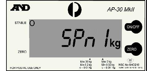 8.2 Calibration of Span Span Calibration :- When a known standard mass is placed onto the scale the span calibration routine informs the scale that this is a known mass.