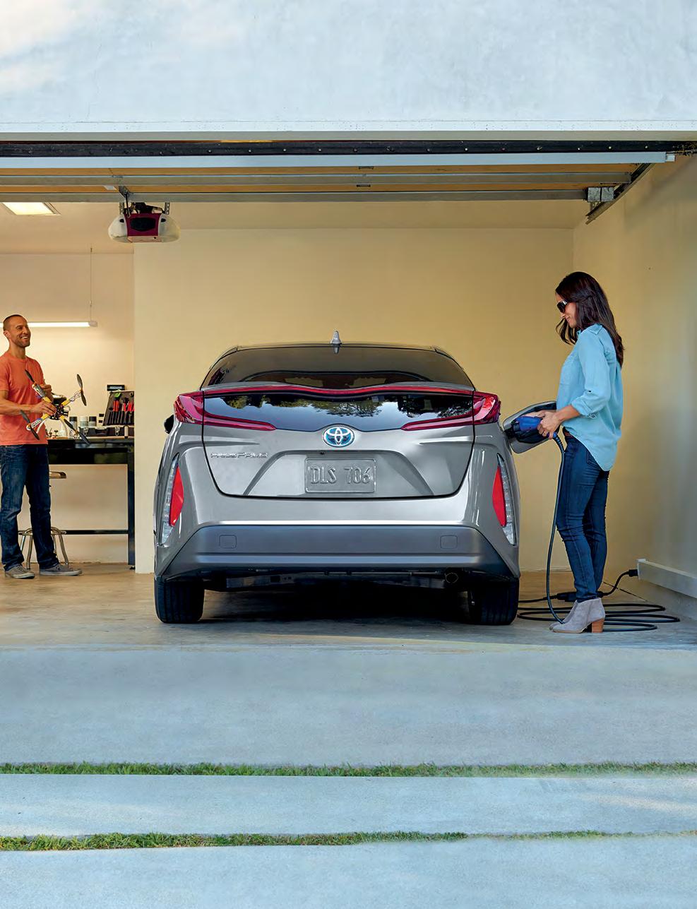 PLUG INTO THE FUTURE IMAGINE THE NEW POSSIBLE. With the power to run in either EV or hybrid driving mode, the 2019 Prius Prime lets you travel farther and longer than ever before.