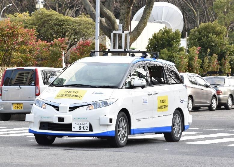 Cutting-edge automated driving field tests Japan s first field tests of