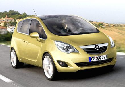 OPEL Opel Meriva Hatchback Model 2010