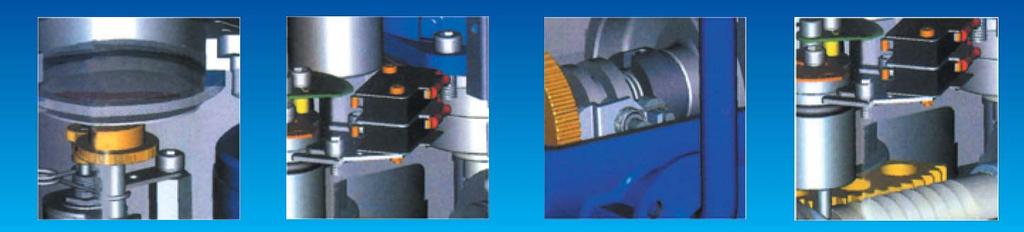 eatures 7. Limit switches: directly engaged with driving shaft to set accurate position of valve.